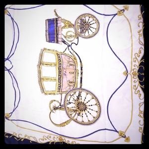 Large Italian silk scarf